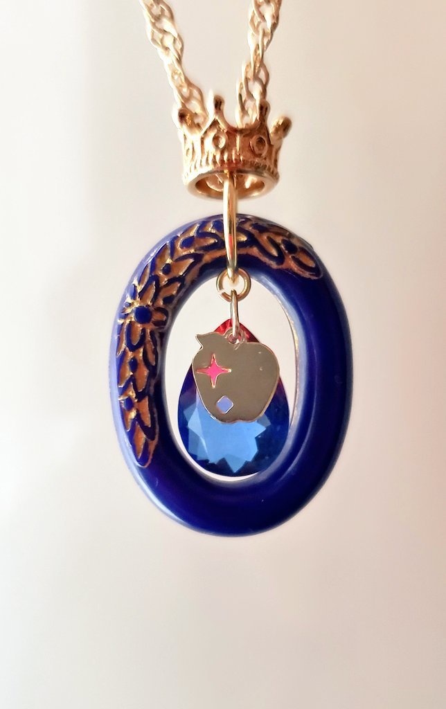 【ハンドメイド】ポムフィオーレイメージネックレス【ツイステ】