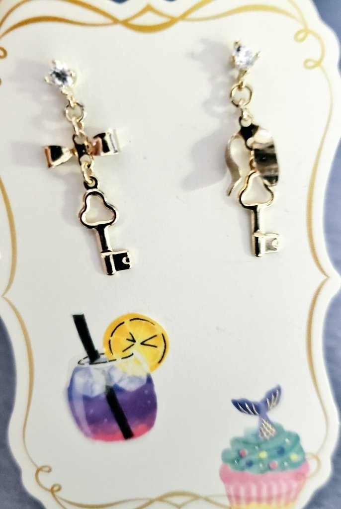 【ハンドメイド】リーチ兄弟イメージピアス【ツイステ】