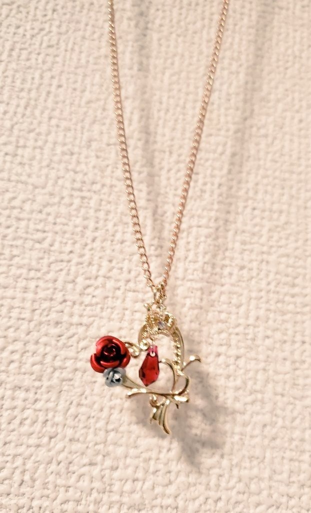 【ハンドメイド】ツイステ リドル イメージ ネックレス