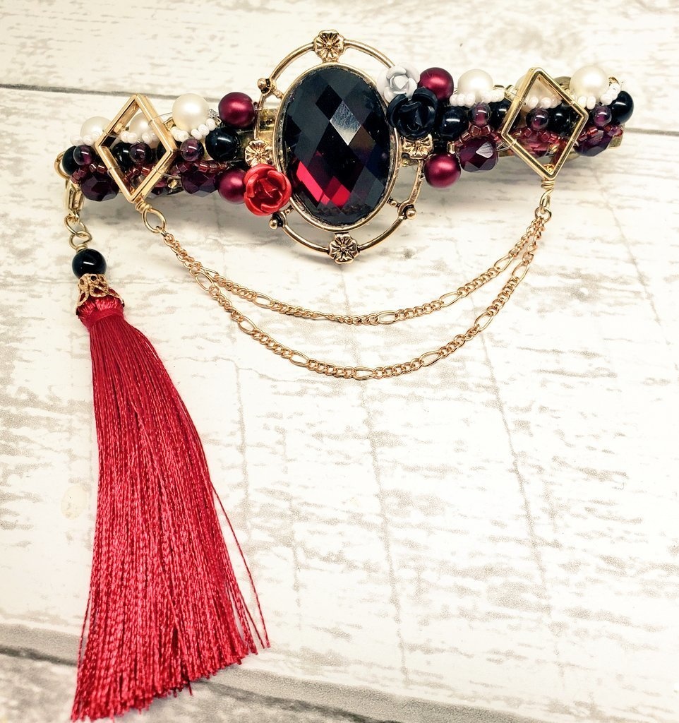 【ハンドメイド】Luxiemイメージバレッタ