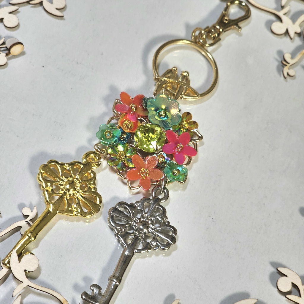 【PA2】花冠と番の鳥のバッグチャーム【カヴェアル】