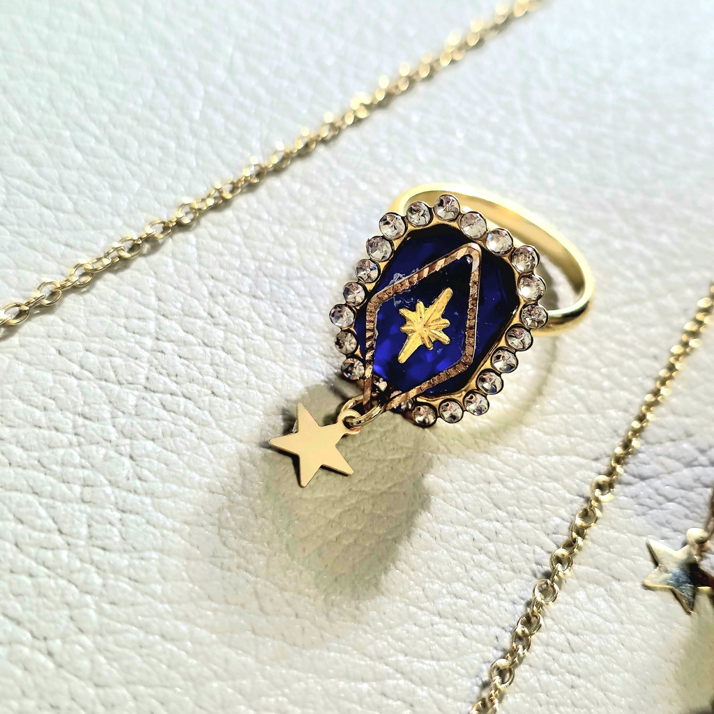 星空のアクセサリーセット【一点物】