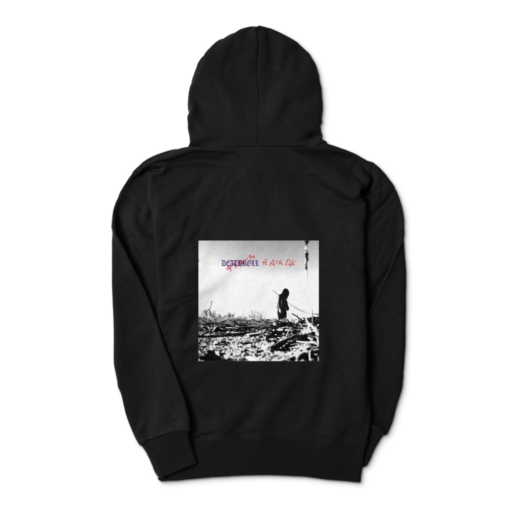 DEATHROLL A sick life パーカー