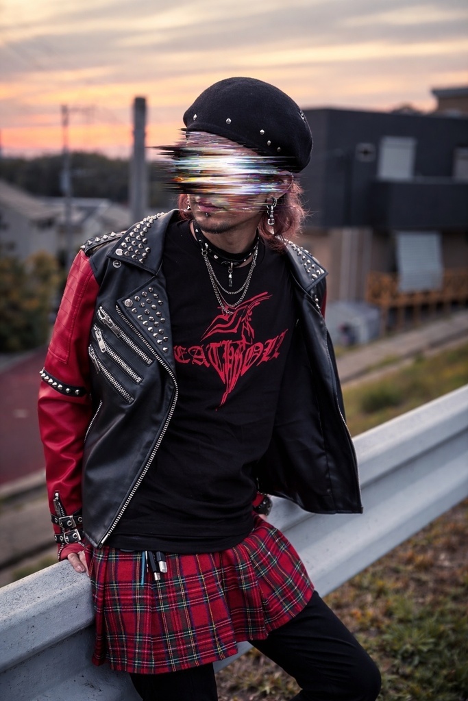 Deathroll 赤ロゴ Tシャツ