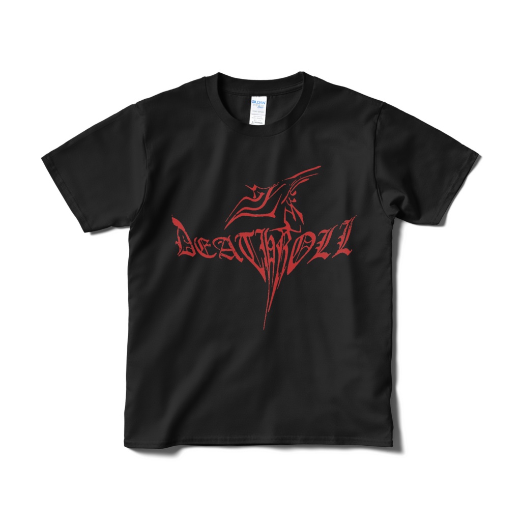 Deathroll 赤ロゴ Tシャツ