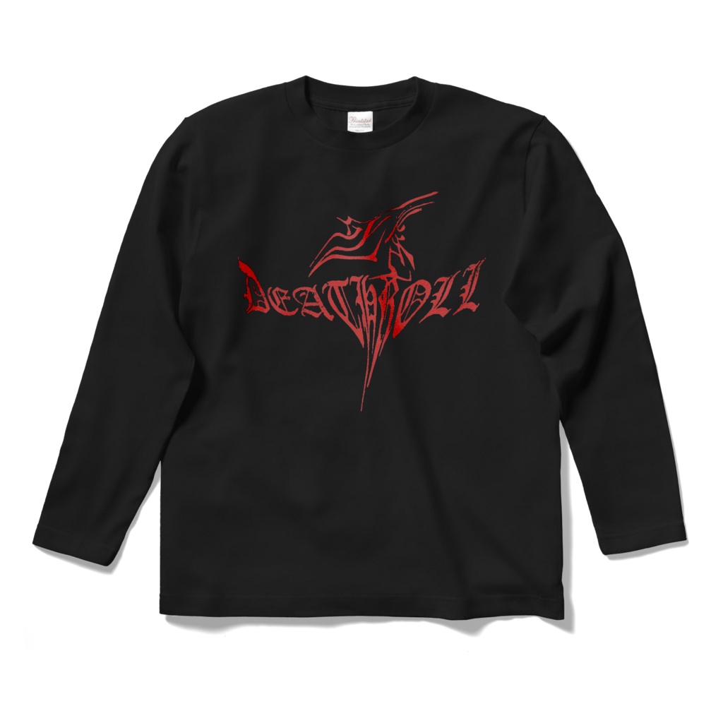 Deathroll ロゴ　ロンT