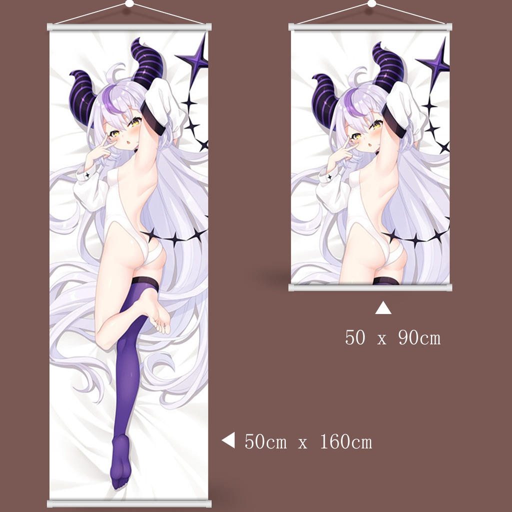 ホロライブ Hololive ラプラス・ダークネスさんです Laplus Darkness 工口 R18 タペストリー