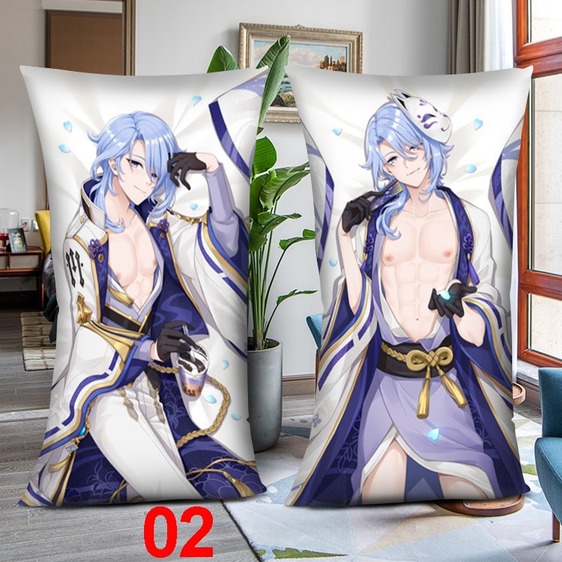 Genshin Impact 原神 神里綾人 1/2サイズ 抱き枕カバー