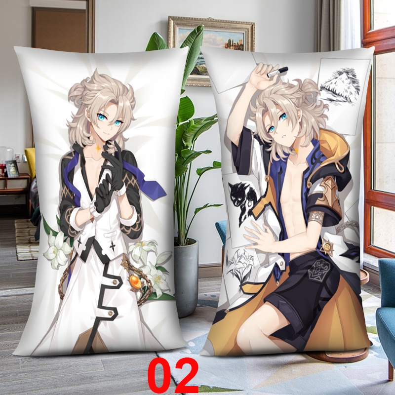 Genshin Impact 原神 albedo アルジド アルベド 1/2サイズ 抱き枕カバー