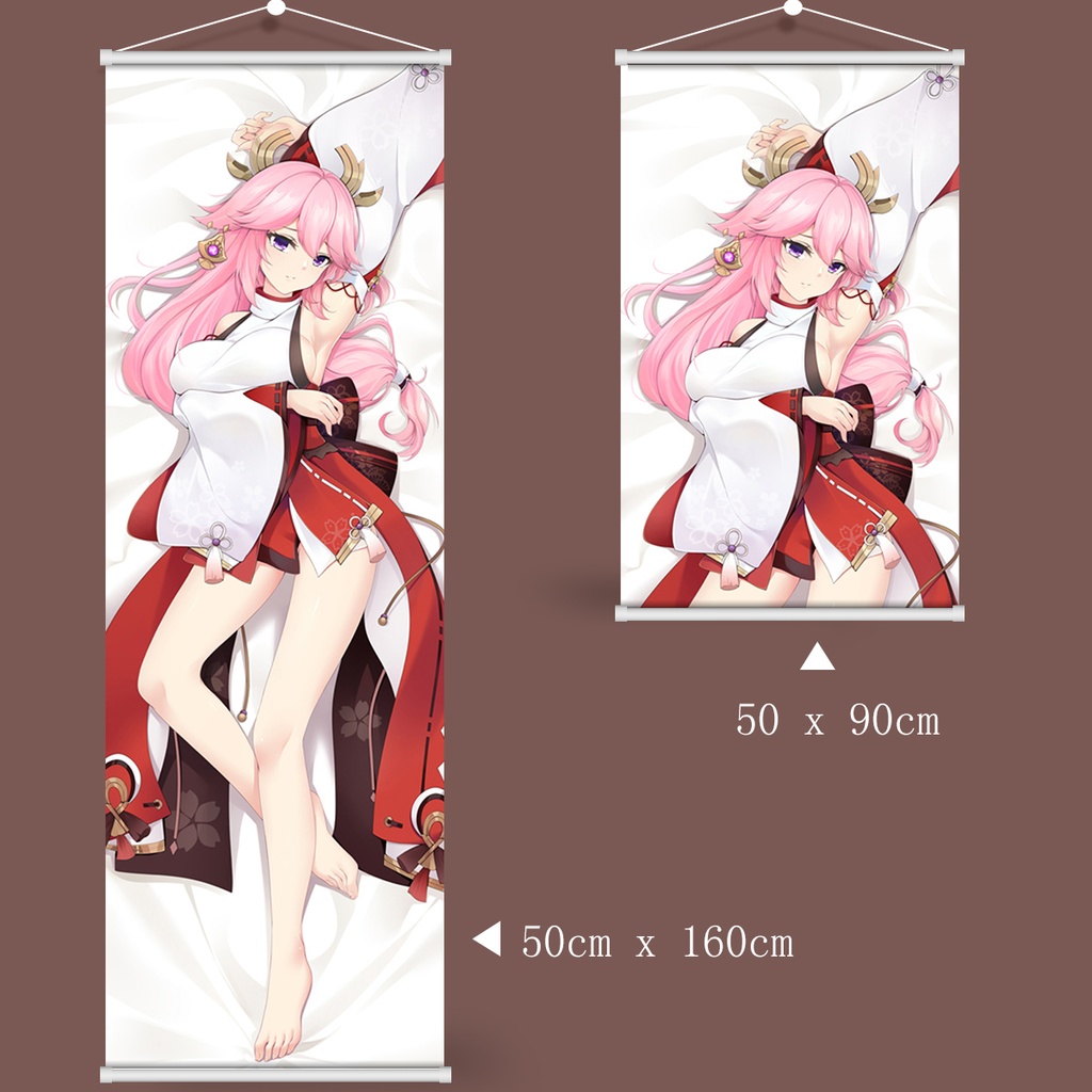 Genshin Impact 原神 八重神子 タペストリー