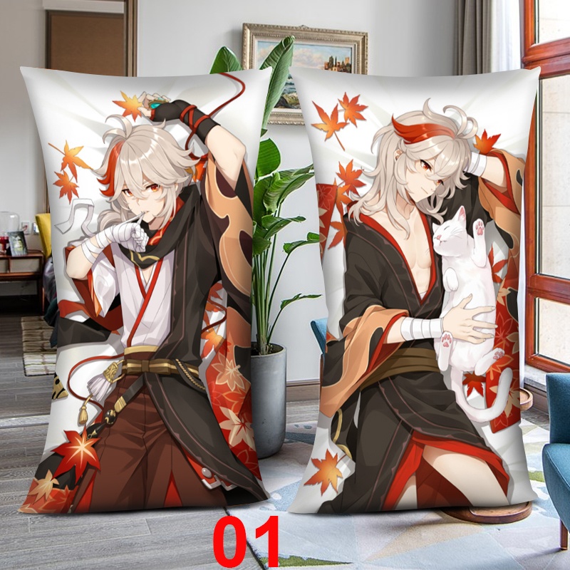 Genshin Impact 原神 楓原万葉 枫原万叶 1/2サイズ 抱き枕カバー