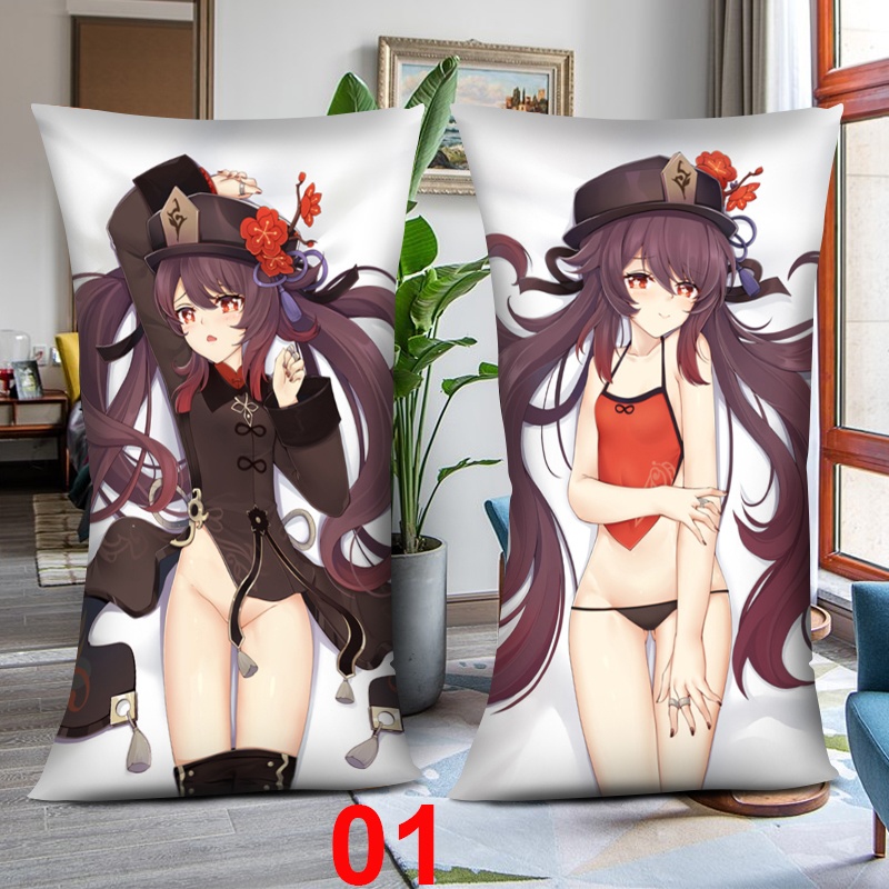 Genshin Impact 原神 フータオ 胡桃 1/2サイズ 抱き枕カバー