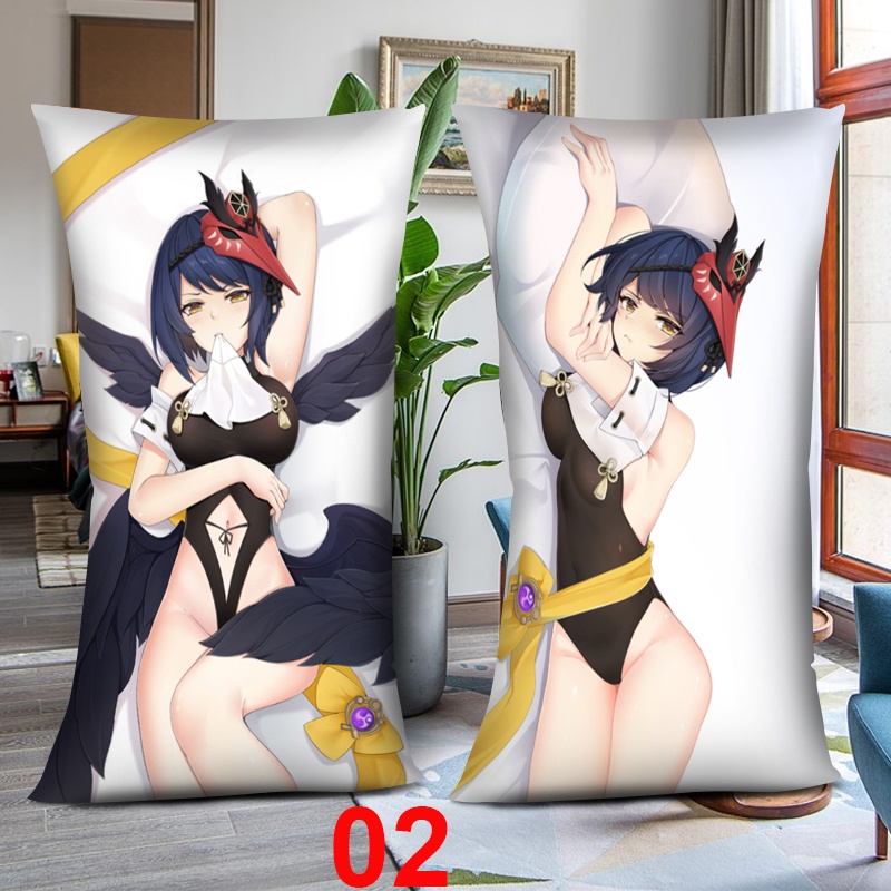 Genshin Impact 原神 九条裟羅 1/2サイズ 抱き枕カバー