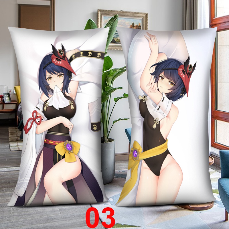 Genshin Impact 原神 九条裟羅 1/2サイズ 抱き枕カバー