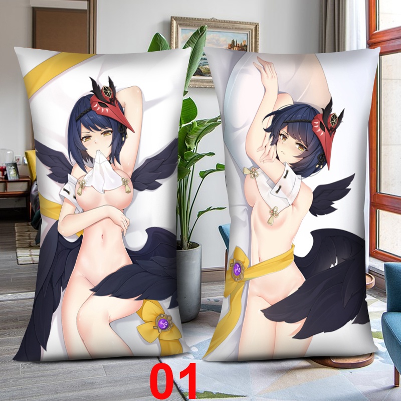 Genshin Impact 原神 九条裟羅 1/2サイズ 抱き枕カバー