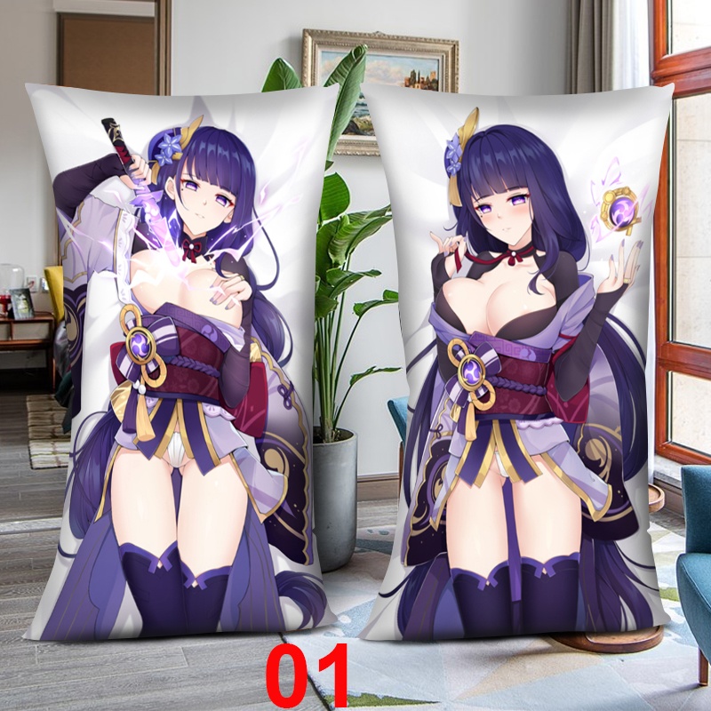 Genshin Impact 原神 雷電将軍 1/2サイズ 抱き枕カバー