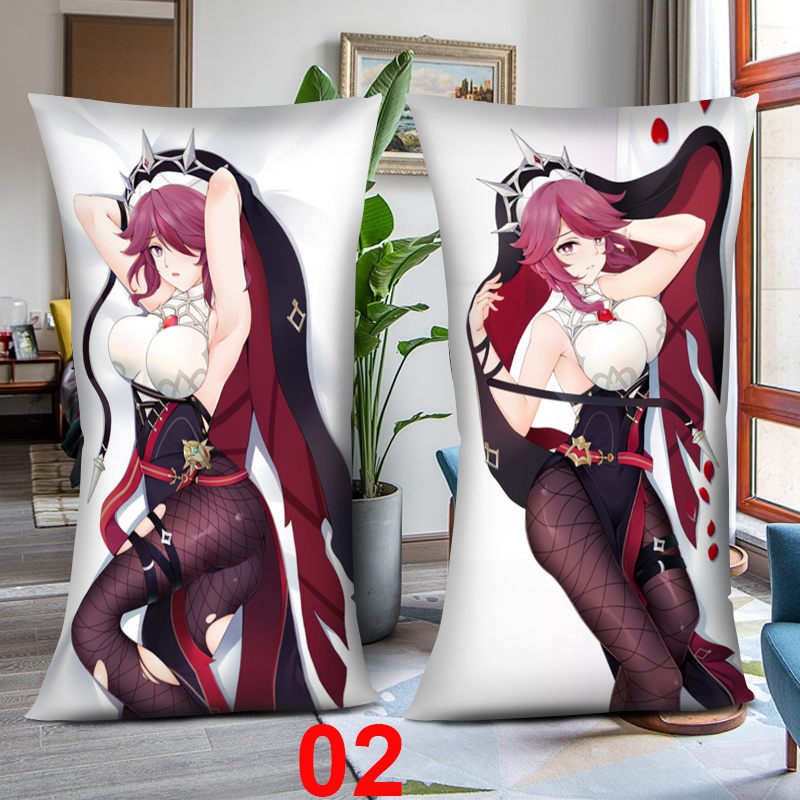 Genshin Impact 原神 ロサリア 1/2サイズ 抱き枕カバー