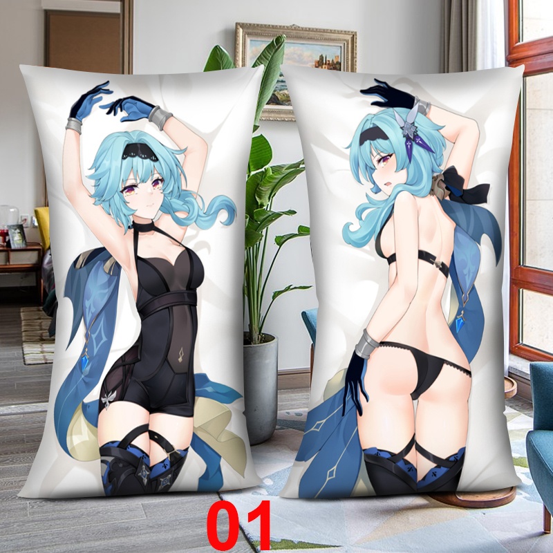Genshin Impact 原神 优菈 エウルア eula 1/2サイズ 抱き枕カバー