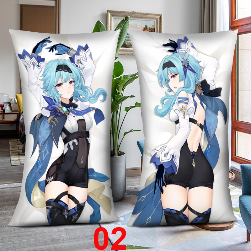 Genshin Impact 原神 优菈 エウルア eula 1/2サイズ 抱き枕カバー