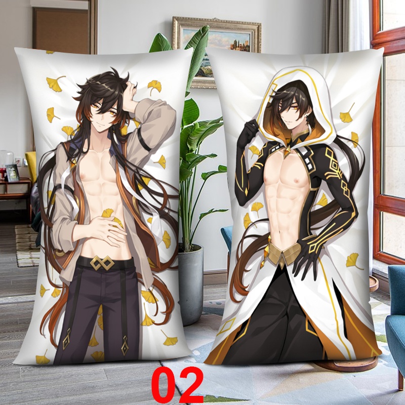 Genshin Impact 原神 鍾離 1/2サイズ 抱き枕カバー