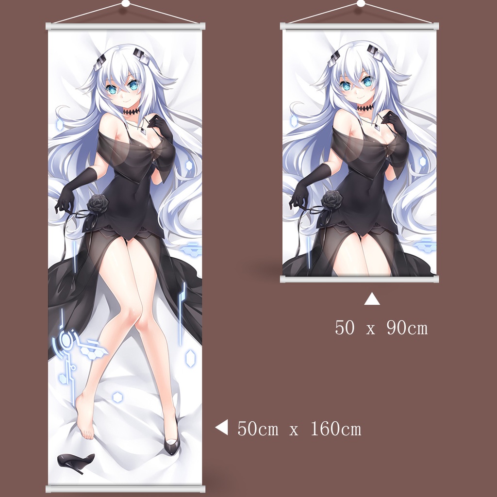 超次元ゲイム ネプテューヌ ブラックハート ノワール タペストリー