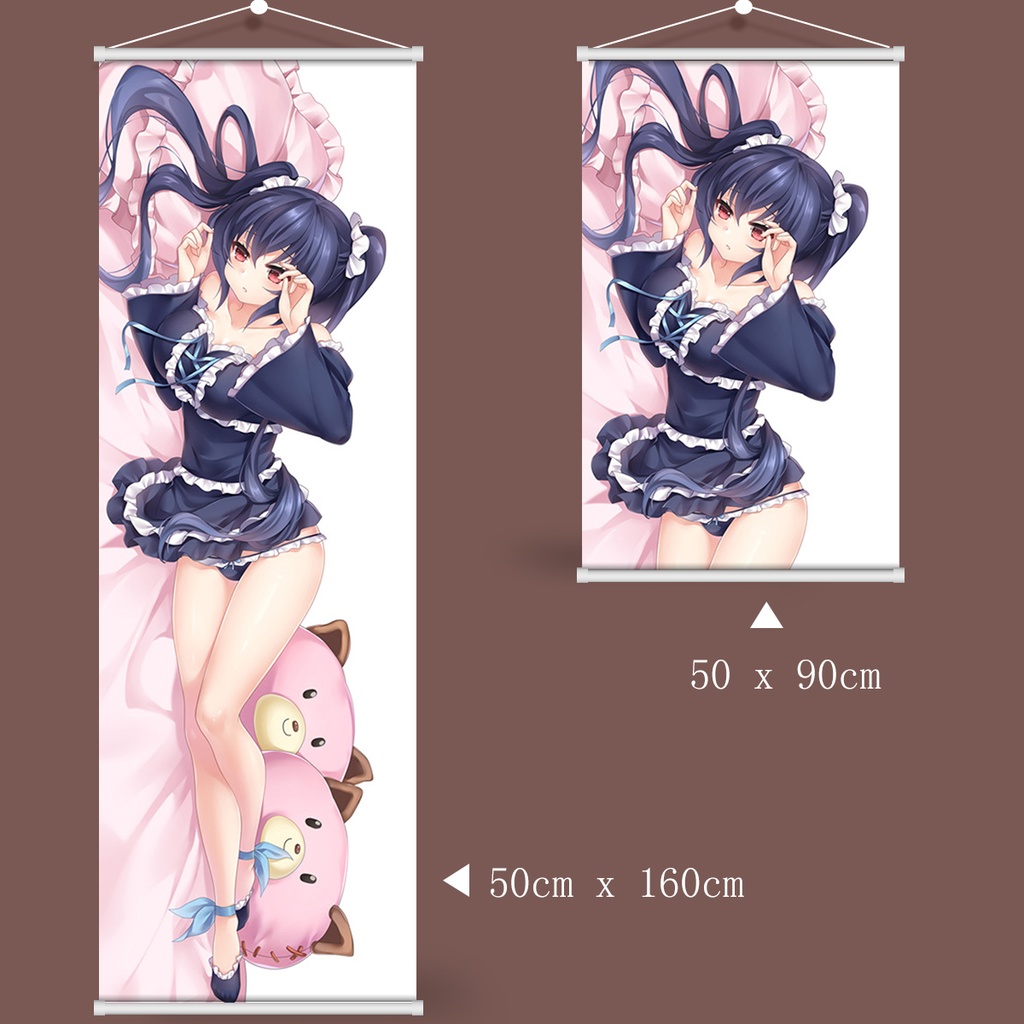 超次元ゲイム ネプテューヌ ブラックハート ノワール タペストリー