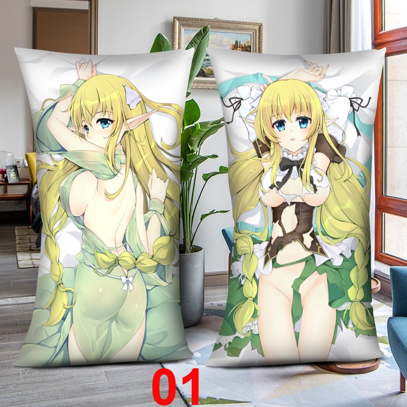 人高校生たちは異世界でも余裕で生き抜くようです！ リルル 工口 R18 1/2サイズ 抱き枕カバー