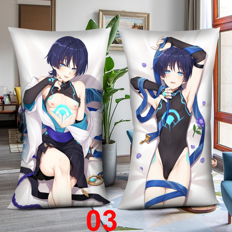 Genshin Impact 原神 スカラマシュ 1/2サイズ 抱き枕カバー