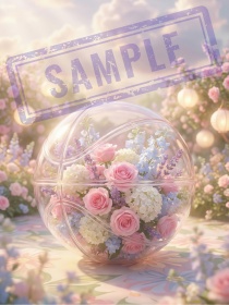 フラワーバスケットボール