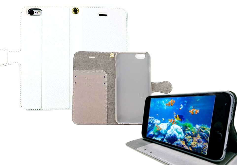 変形菌柄スマホケース「100iro hoccori」