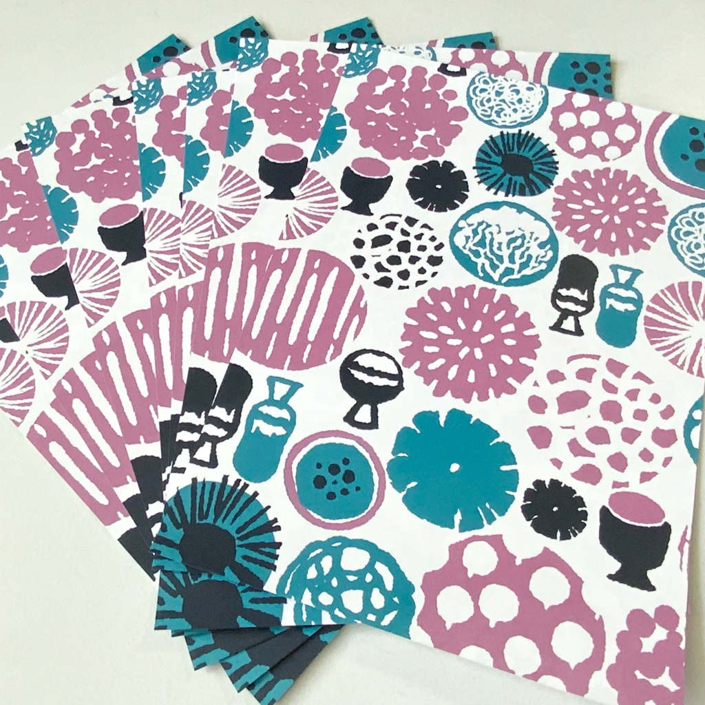 北欧柄みたいな変形菌びんせん