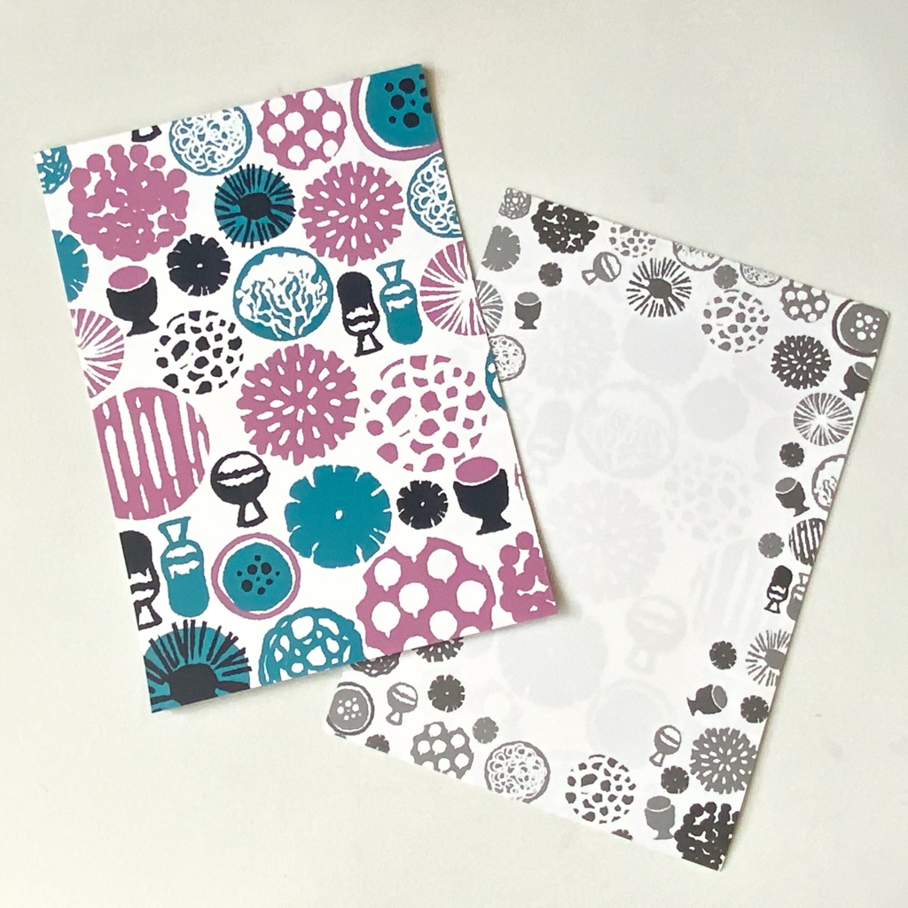 北欧柄みたいな変形菌びんせん