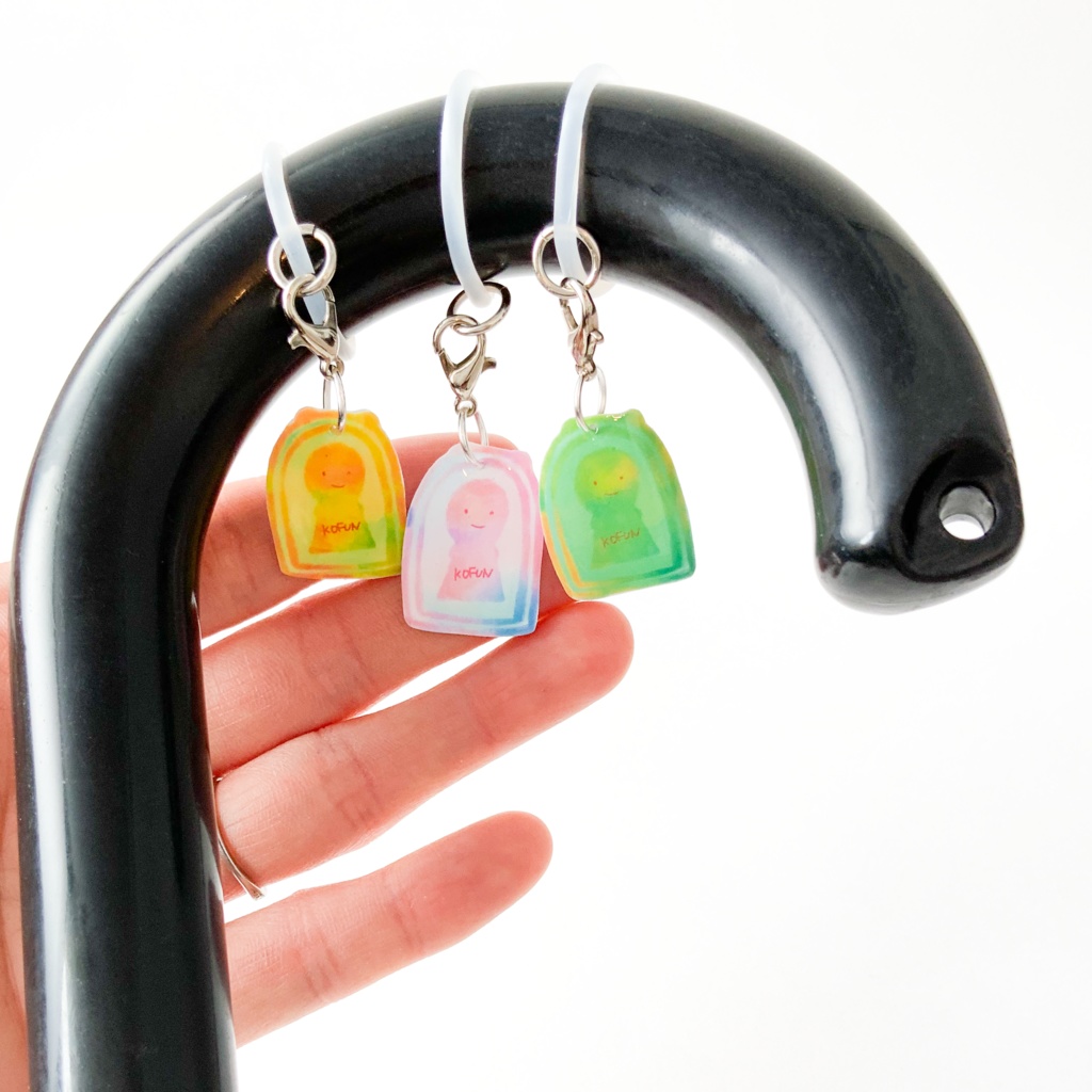 古墳のアンブレラマーカー