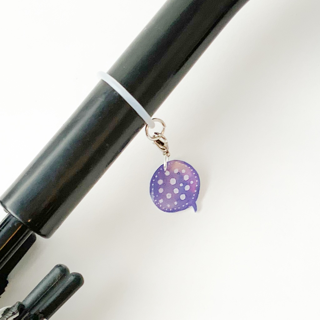 ポルカドットスティングレイの傘用チャーム