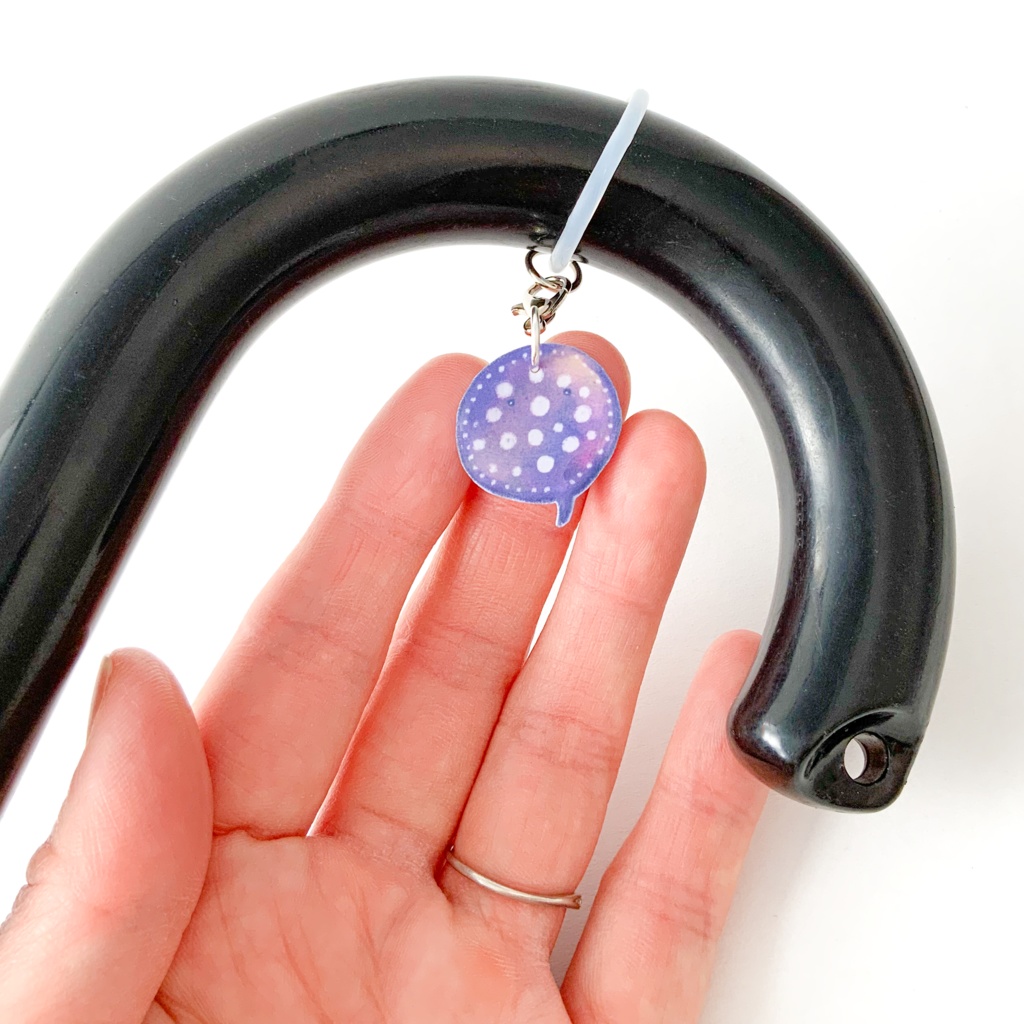 ポルカドットスティングレイの傘用チャーム