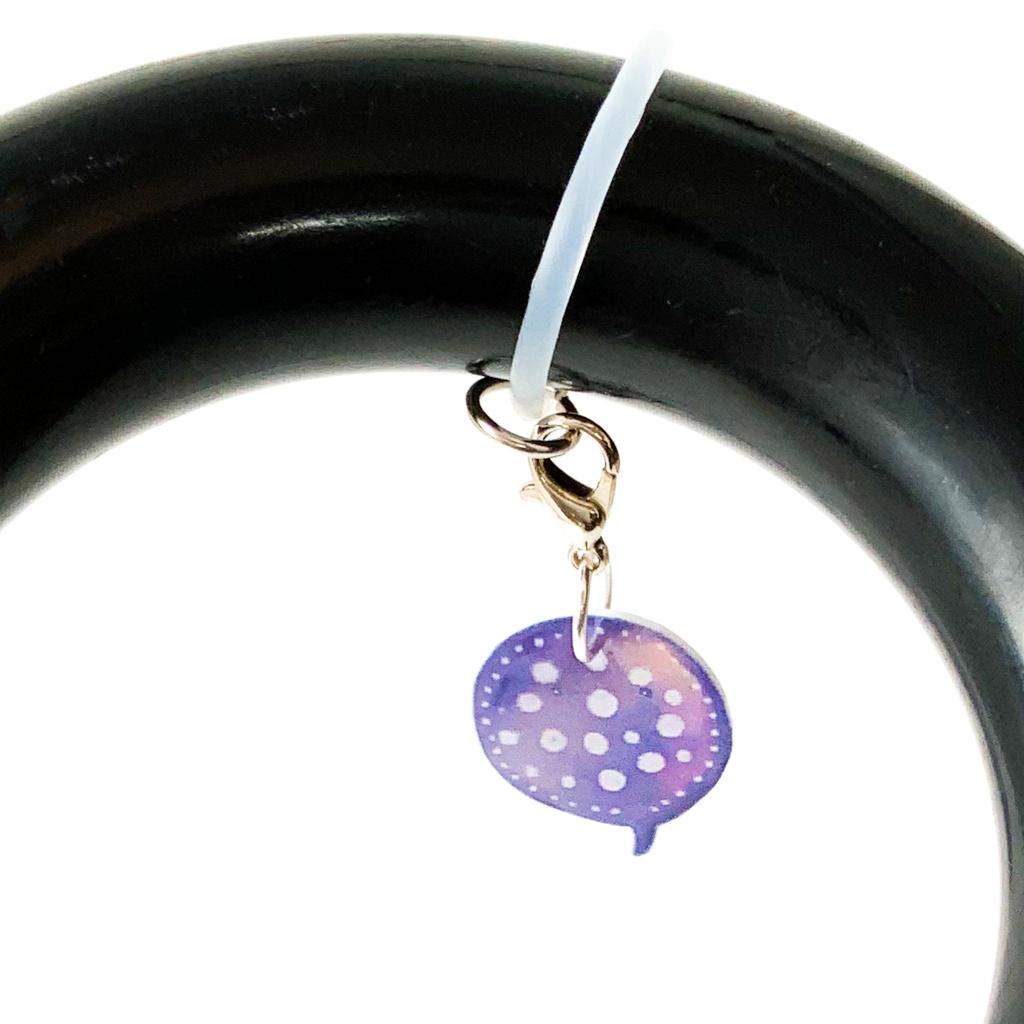 ポルカドットスティングレイの傘用チャーム