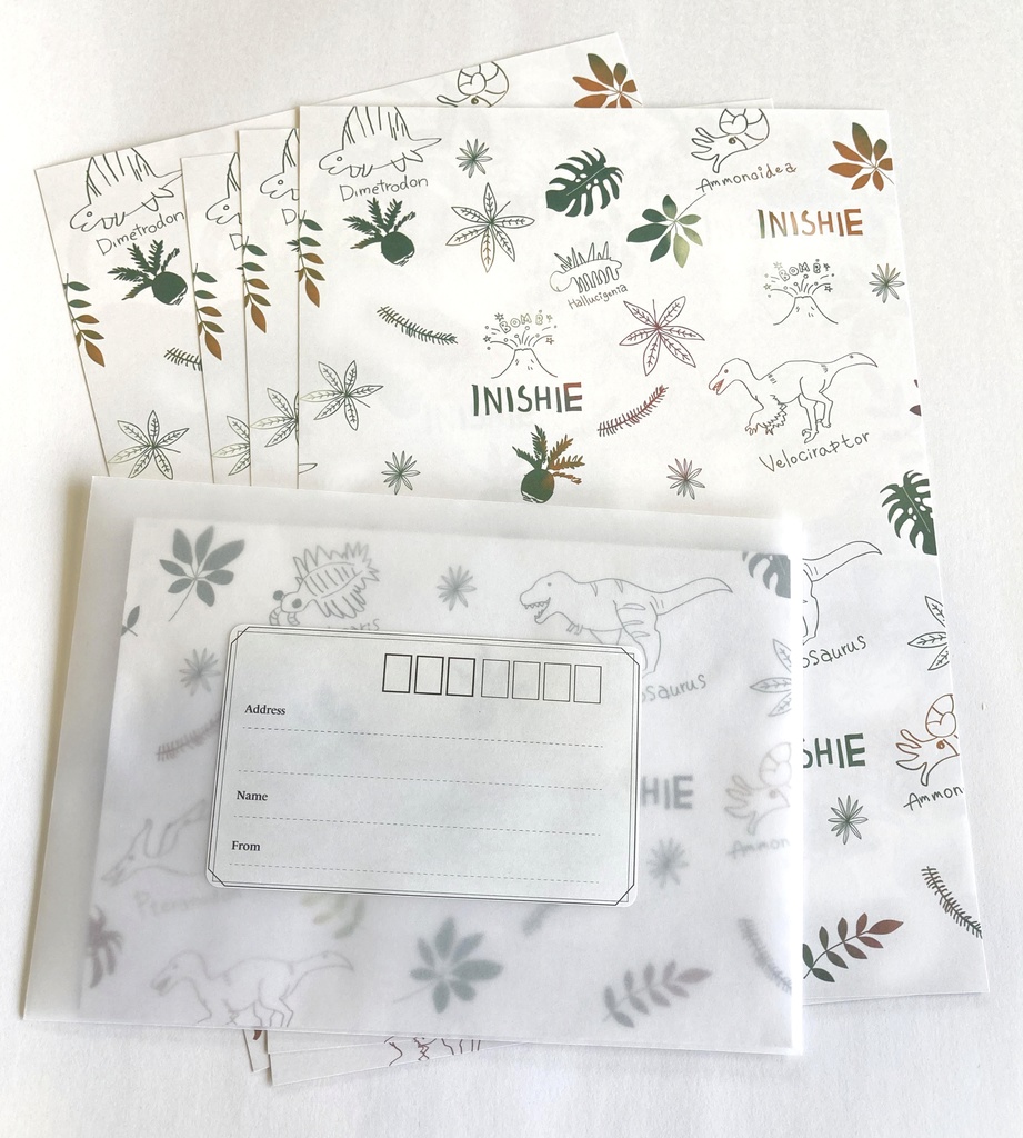 古生物便せん「INISHIE」