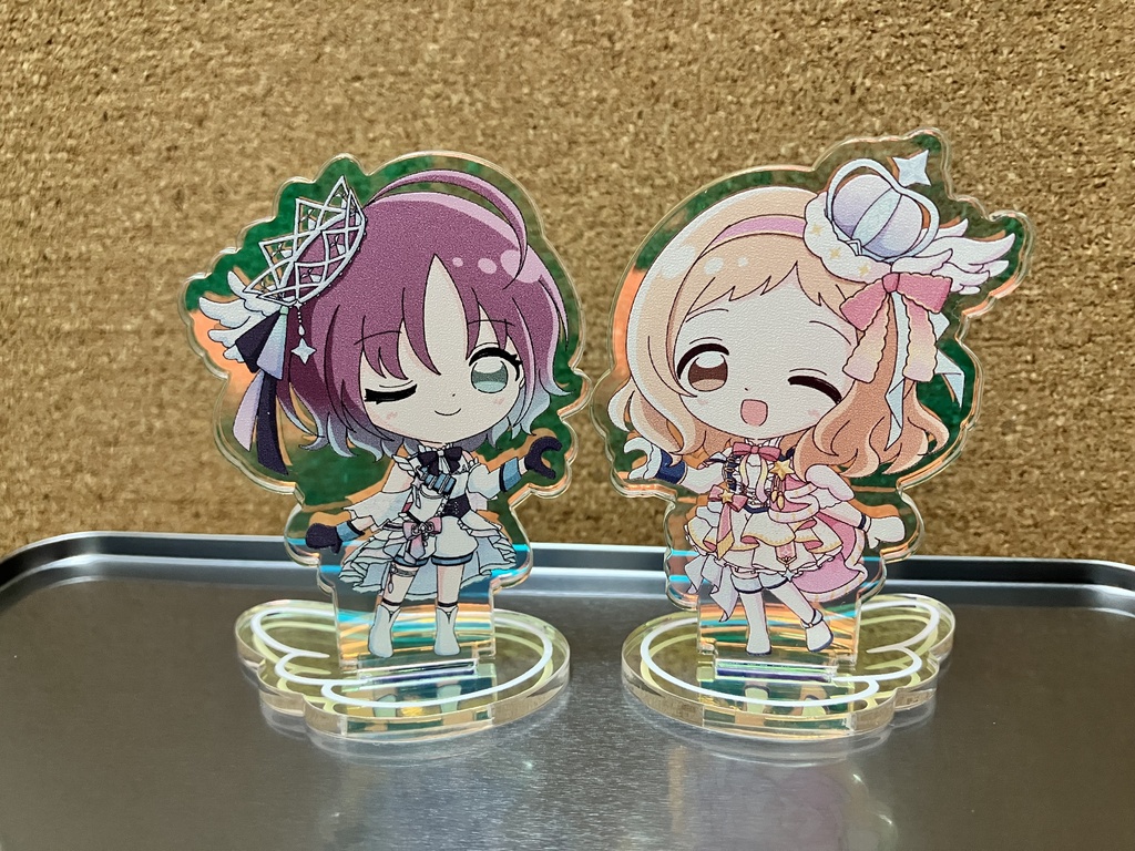 真乃と透のアクリルスタンド