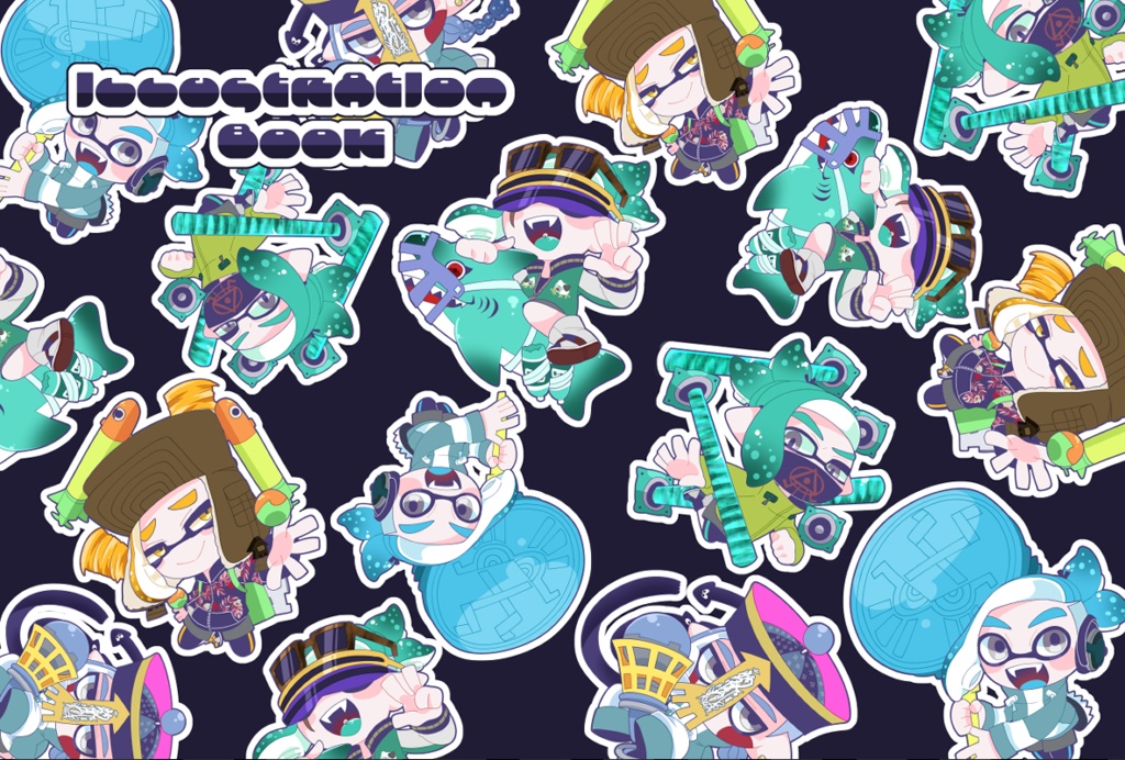 【スプラケット19】イラスト本