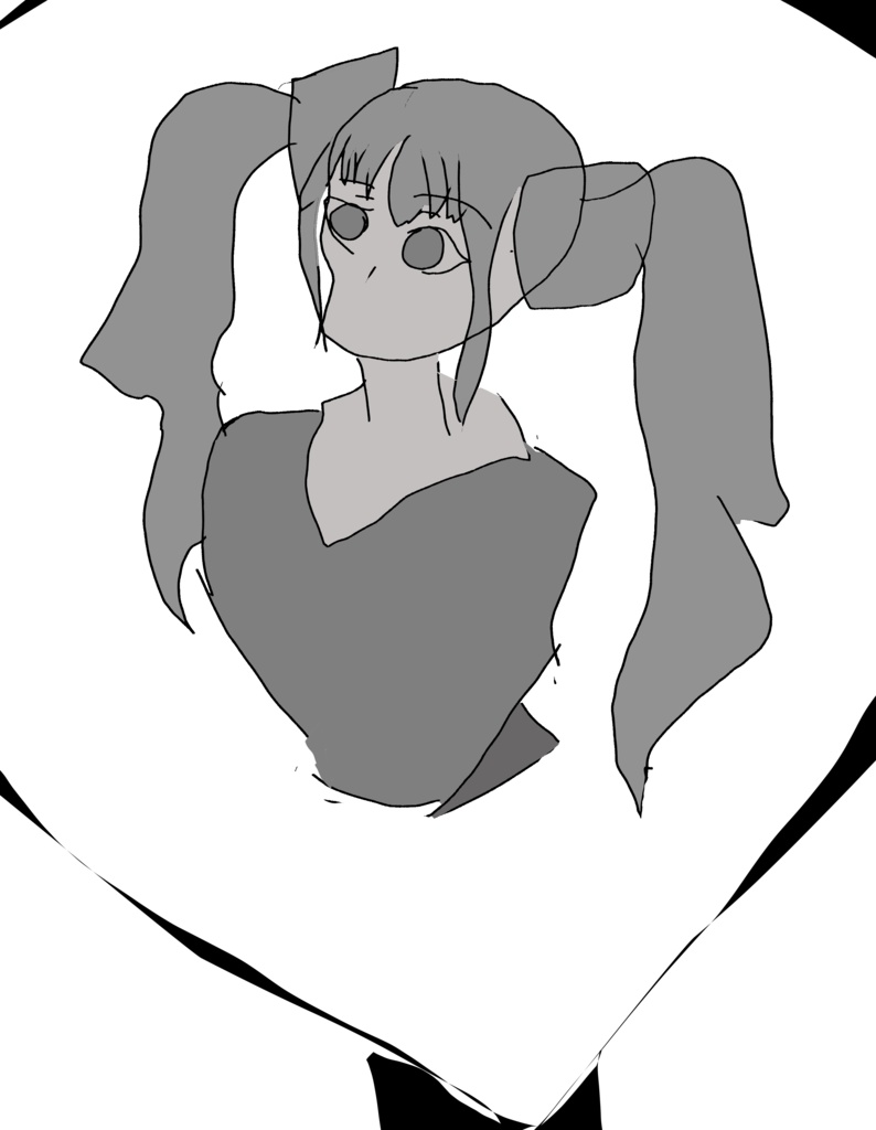 ミク彫像