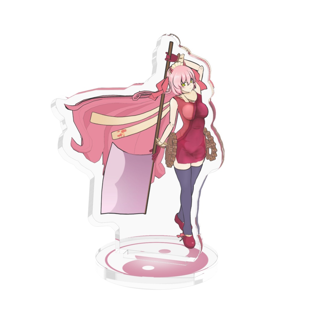 二次創作アクリルフィギュア（天探女）100mm×100mmサイズ