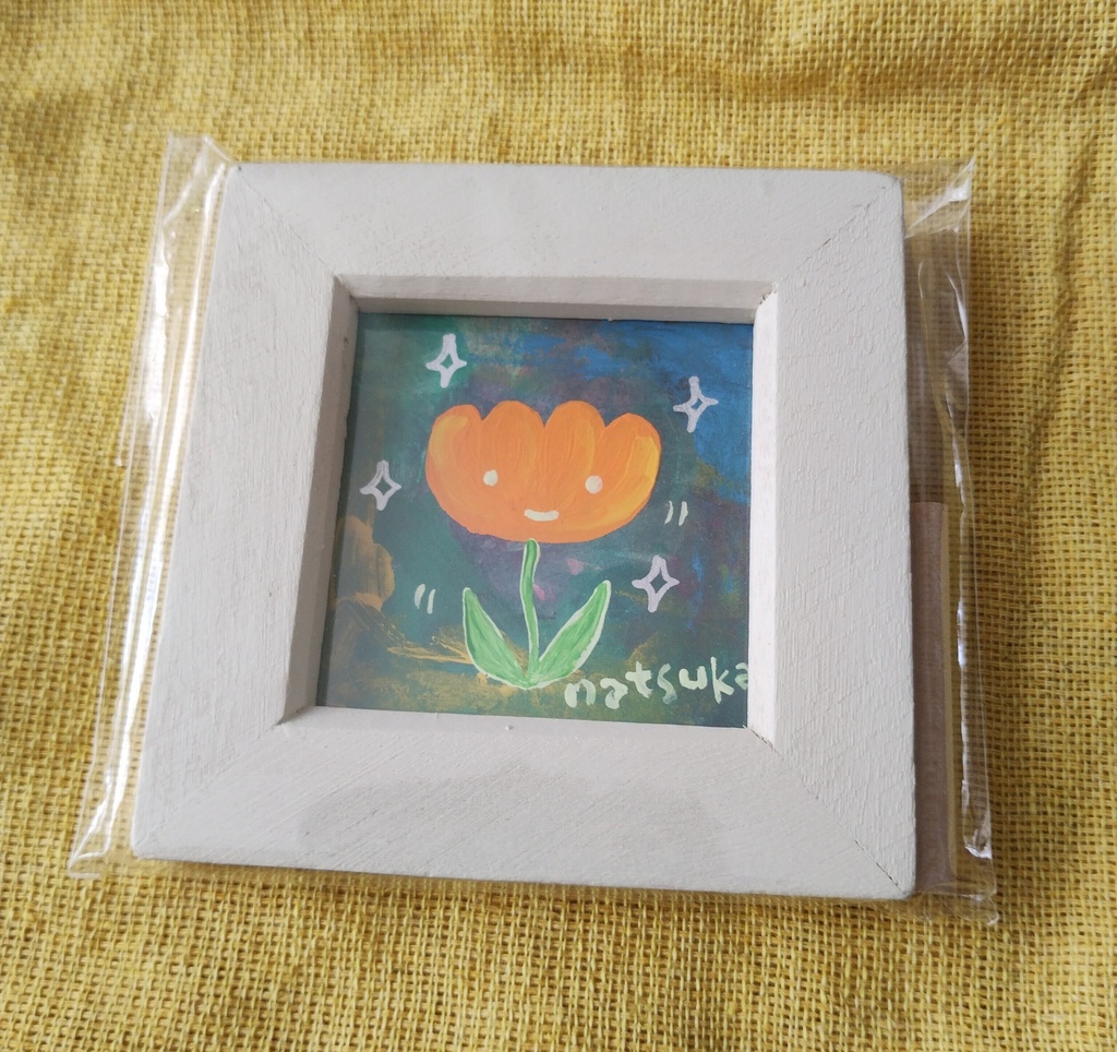 ミニ原画「花」
