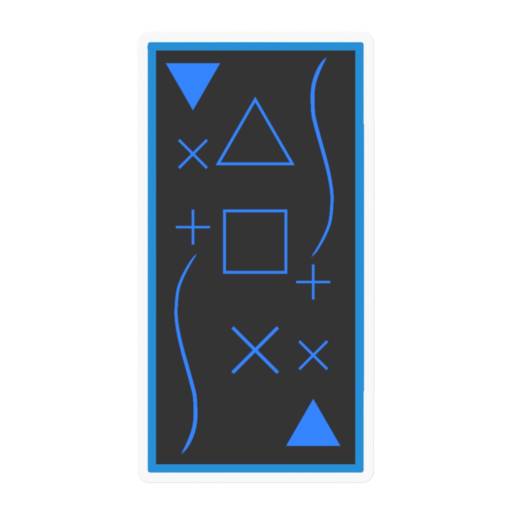 札デザインステッカー