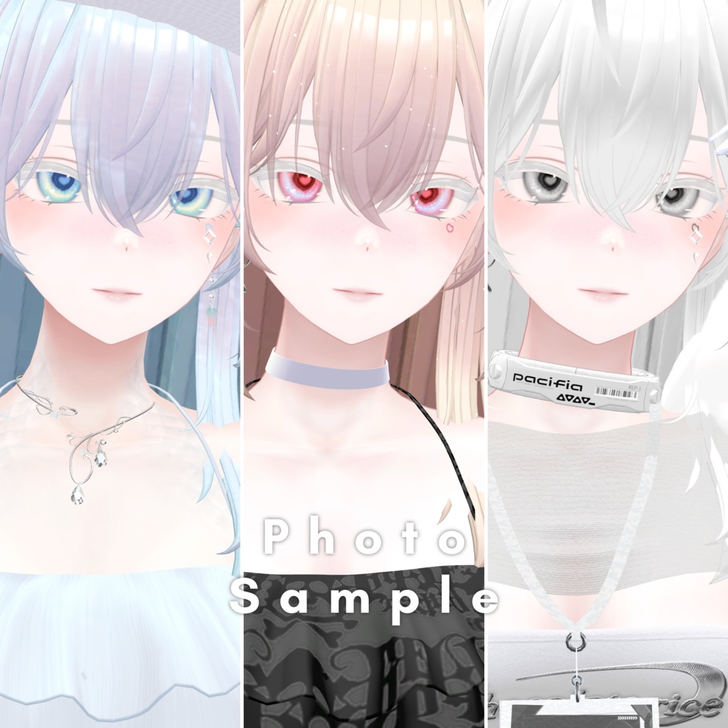 【森羅Shinra】Hearti Eye Texture + Tattoo + Makeup