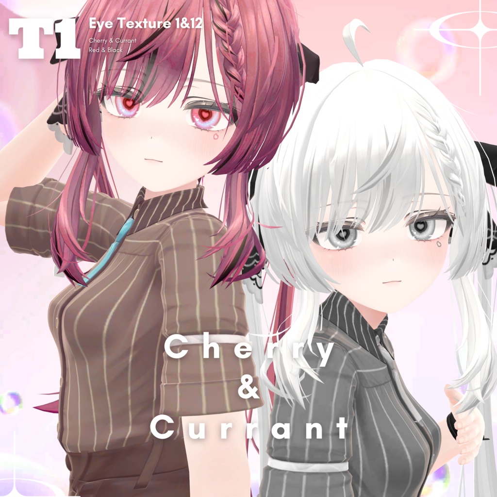 【マヌカ Manuka】Hearti Eyes Texture + Tattoo + Makeup