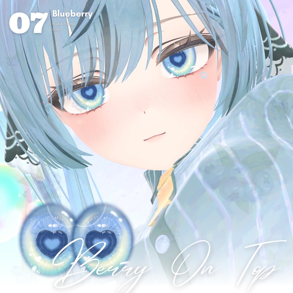 【マヌカ Manuka】Hearti Eyes Texture + Tattoo + Makeup