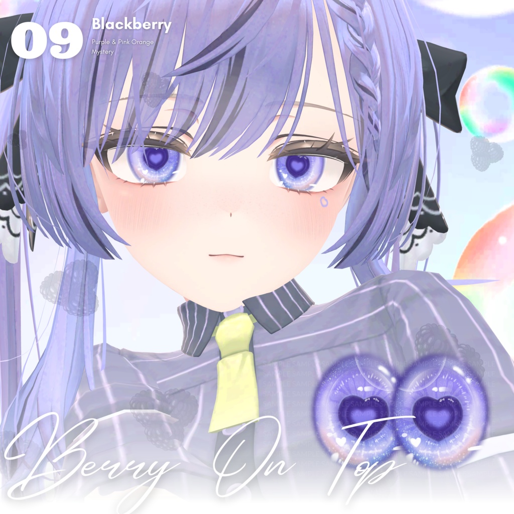 【マヌカ Manuka】Hearti Eyes Texture + Tattoo + Makeup