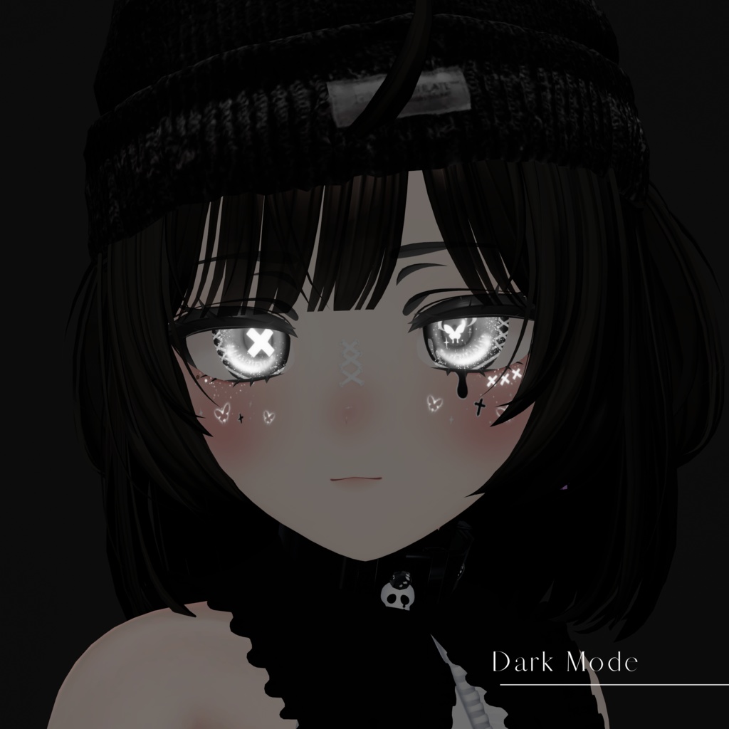 【マヌカ Manuka】Butterfly Eye Texture + Makeup + Tattoo