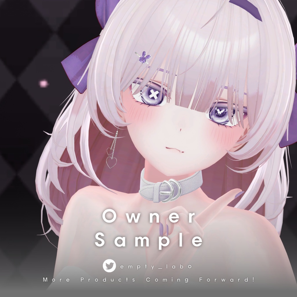 【4アバター対応】Butterfly Eye Texture