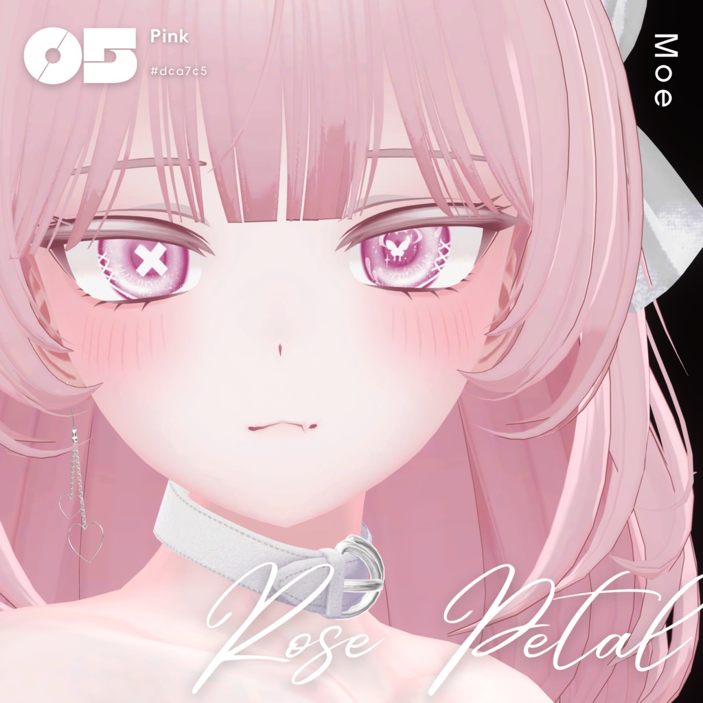 【4アバター対応】Butterfly Eye Texture